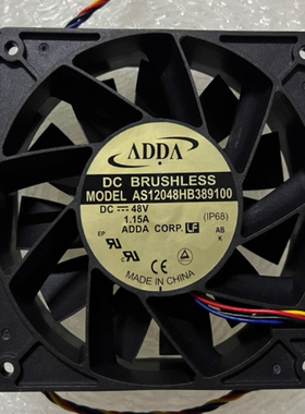 ADDA AS12048 AS12024HB389100 300 HB389B00 12038 24V风扇48V