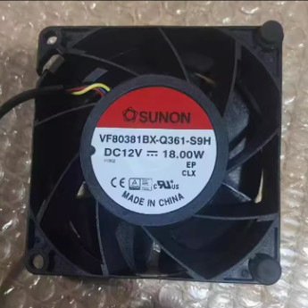 原装SUNON建准VF80381BX-Q361-S9H 12V 18W服务器机箱散热风扇