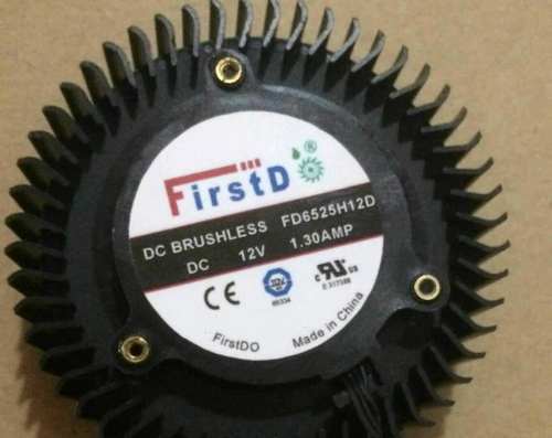 技嘉FD6525H12D 12V 1.3A扇叶直径65MM 孔距37MM双滚珠大风量风扇