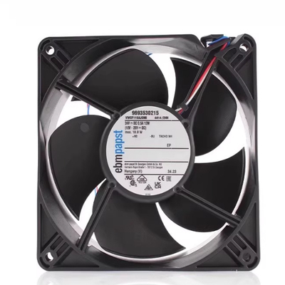 德国EBMPAPST 4414 H/M/2HHP/2HH/12M DC24V 12038变频器散热风扇
