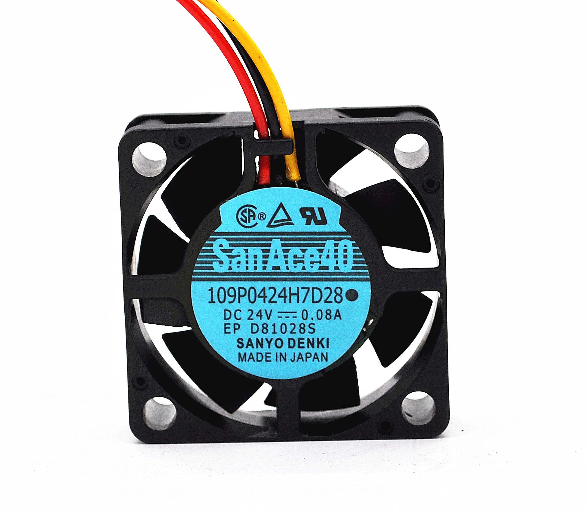 San Ace 40 109P0424H7D27/D28 24V 0.08A 数控机床变频器风扇