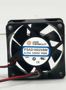 原装AAVID THERMALLOY 6025 PSAD16025BM DC12V S9散热风扇