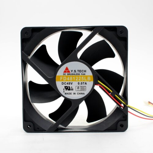 原装 元山 Y.S.TECH FD481225LB 12025 DC48V 0.07A 静音散热风扇