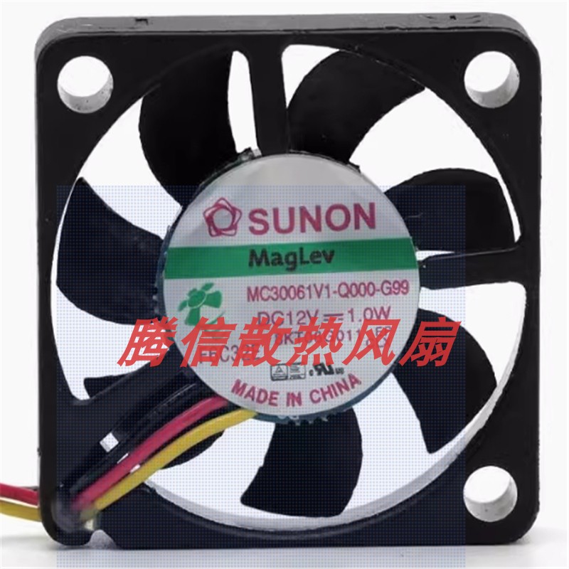 MC30061V1-Q000-G99 原装建准SUNON 12V 1.0W 3CM 投影仪散热风扇