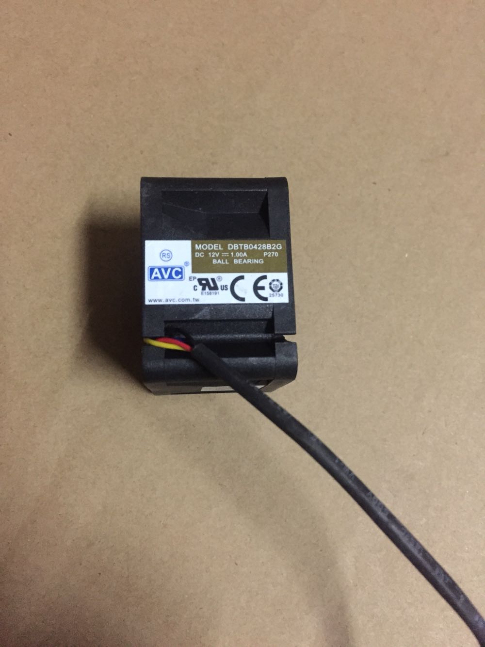 AVC 4028 4CM 12V 1.00A DBTB0428B2G  超大风量服务器4线风扇