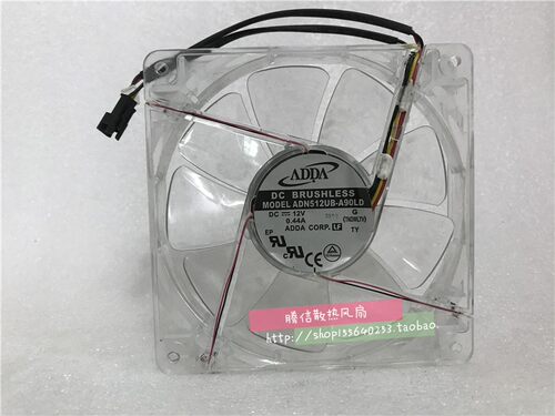 ADDA 13525 ADN512UB-A90LD 135*135*25mm 12V 双滚珠散热风扇