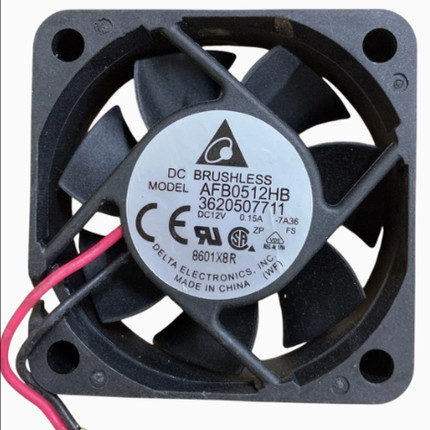 台达 AFB0512HB 12V 0.15A 5015 5CM/厘米 变频器散热风扇