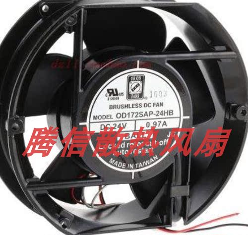 原装ORION OD172SAP-24HB DC24V 0.97A 17251 变频器散热风扇风机