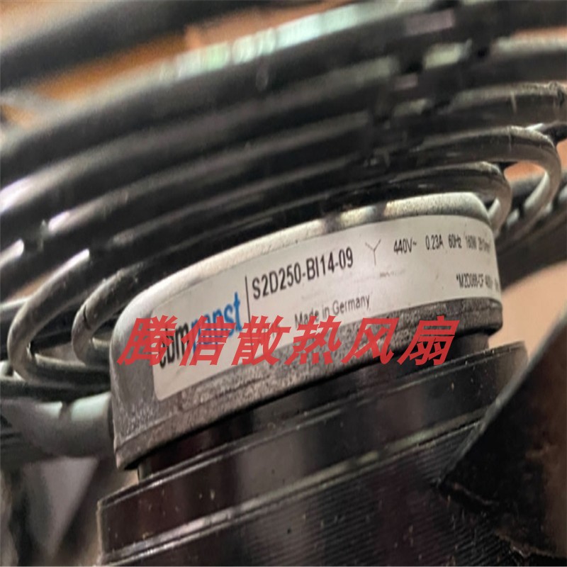 原装德国ebmpapst S2D250-BI14-10/09  400V 变频器散热风机