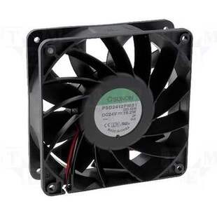 原装建准 12038 PSD2412PMB1 DC24V 19.2W 变频器风扇