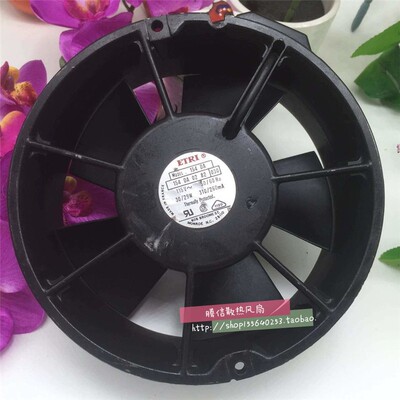 正品法国ETRI 154DA0282030 115V 30/29W 17251 17cm全圆铝框风扇