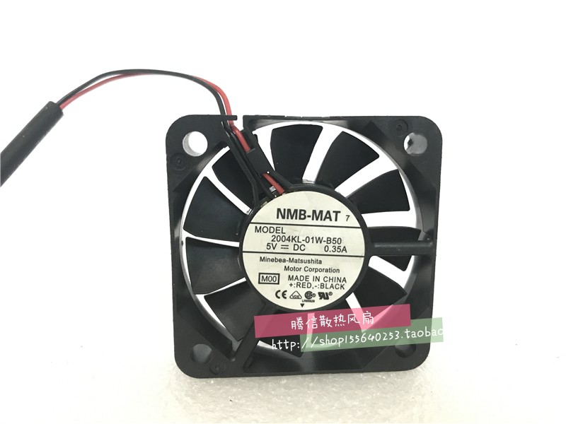 原装 NMB 2004KL-01W-B50-B00 5v 0.35a 5010 5厘米高速风扇