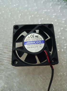 原装 凯美JAMICON JF0615B1H-R 12V 0.17A 6CM 6015 2线 散热风扇