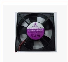 SP1202512M DC12V 0.22A原装百瑞BI-SONIC 120*120*252线轴流风扇