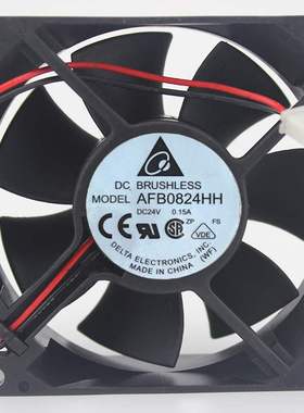 原装台达AFB0824HH 24V 0.15A 8025 8cm变频器 工控机 电源风扇