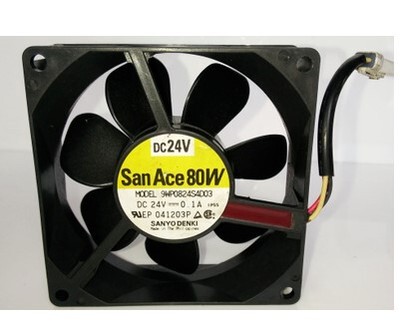 9WP0824S4D03 原装日本三洋 8CM DC24V 0.1A 变频器 防水散热风扇