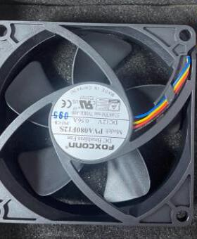 富士康PVA080F12S 12V 0.56A 8CM散热风扇4线温控静