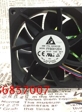 原装 台达 8025/8cm FFB0812EH 12V 0.8A PWM调速 大风量散热风扇