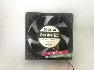 9G1212E403 12025 12V 原装 12CM 三洋 0.58A 大风量散热风扇 正品