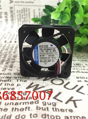 原装德国ebmpapst TYP 412F/2 12V0.7W 4010 高端设备静音风扇