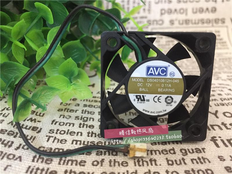原装AVC 12V 0.11A DS04010B12H-045  4厘米4010双滚珠散热风扇