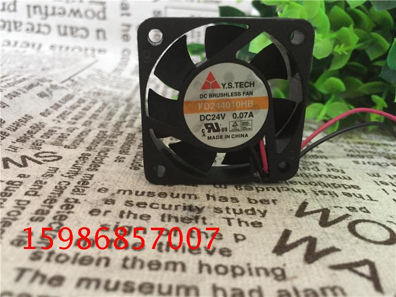 元山Y.STECH 4010 24V 0.07A 双滚珠 变频器散热风扇 FD244010HB
