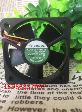 原装SUNON/建准 5厘米 5010 5V 0.9W 风扇KD0505PFB1-8