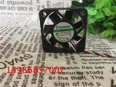 SUNON建准 KDE2404PFVX 24V 1.9W 4010 4CM 3线 静音 变频器风扇