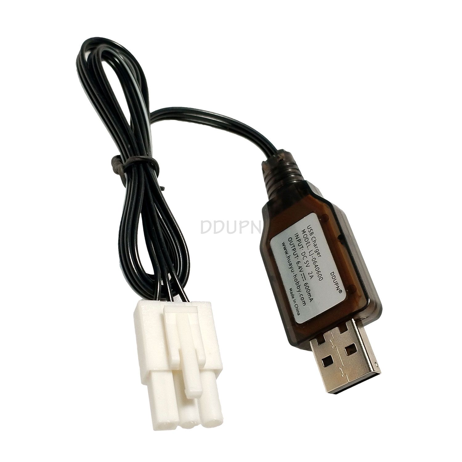 DDUPN遥控玩具船USB充电线6.4v