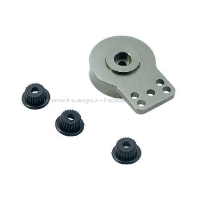 钛色铝合金 9公斤舵机卸力臂 遥控模型伺服机超负荷缓冲保护摆臂