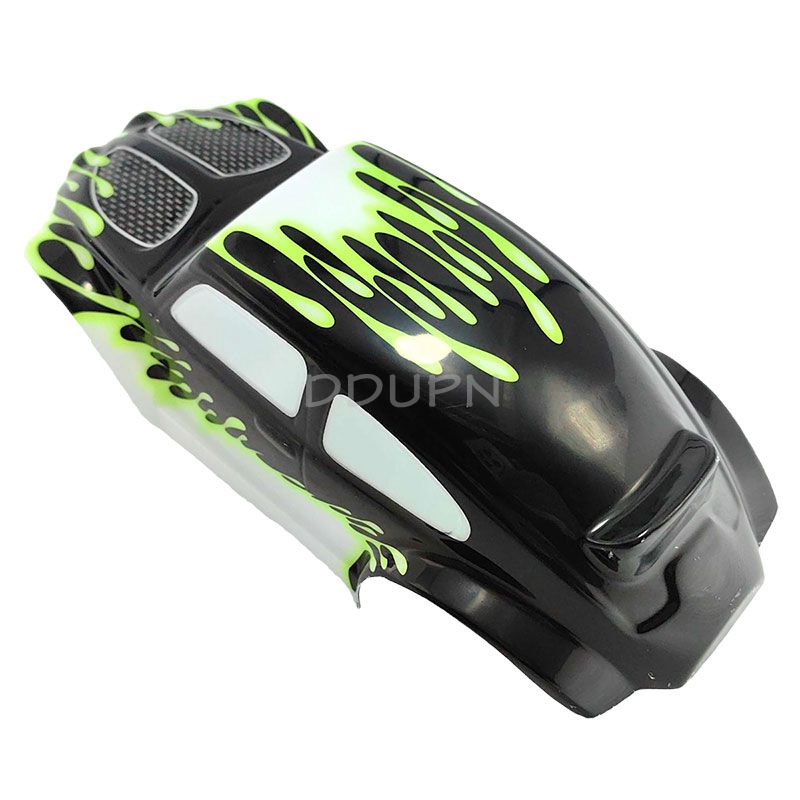 绿色遥控攀爬车高速模型1/18电动