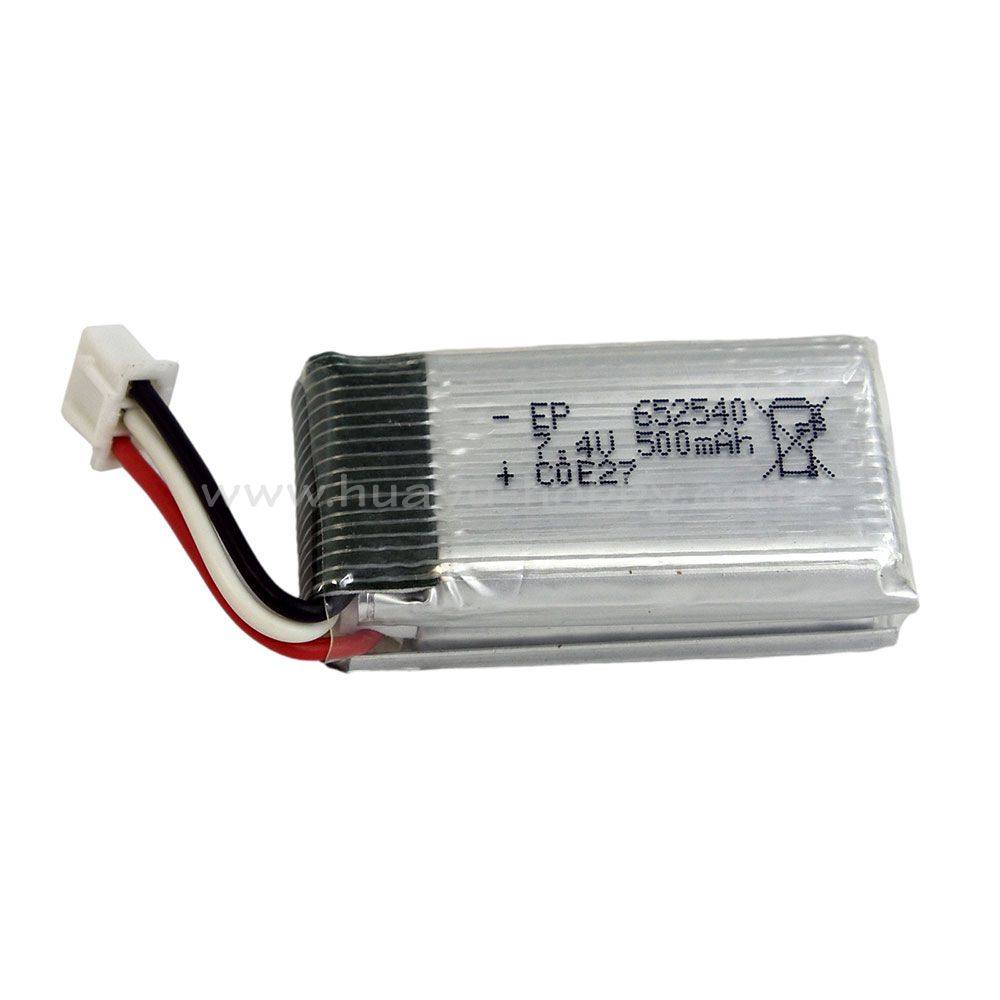 海博星hbx配件24996锂电池7.4V 500mAh 1/24遥控快爬车2098B新款图片