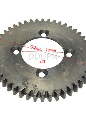 赛速模型SST配件109005 中差大齿46T金属版09228升级件 1/9 1/10