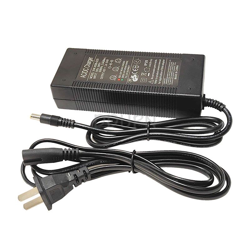 42V 2A AC/DC 充电器84W 50/60Hz 5.5x2.1插头
