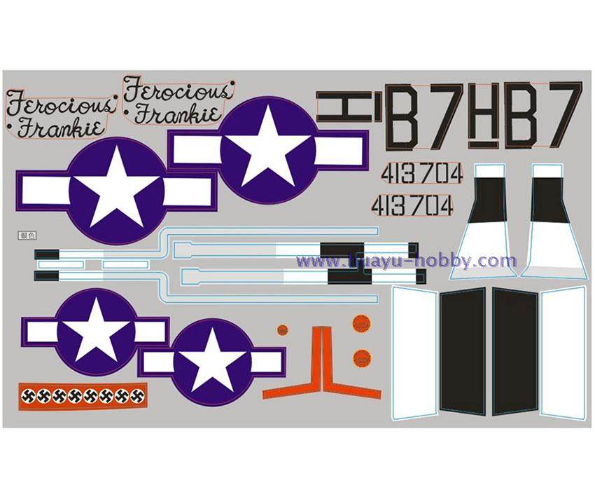 贴纸遥控模型飞机原厂