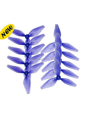 三叶螺旋桨5041紫色多轴 航拍无人机 穿越机 多旋翼飞行器 配件