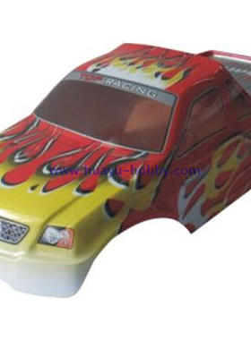 HBX海博星配件3318-B003车壳红色1/10遥控模型车越野卡车原厂售后