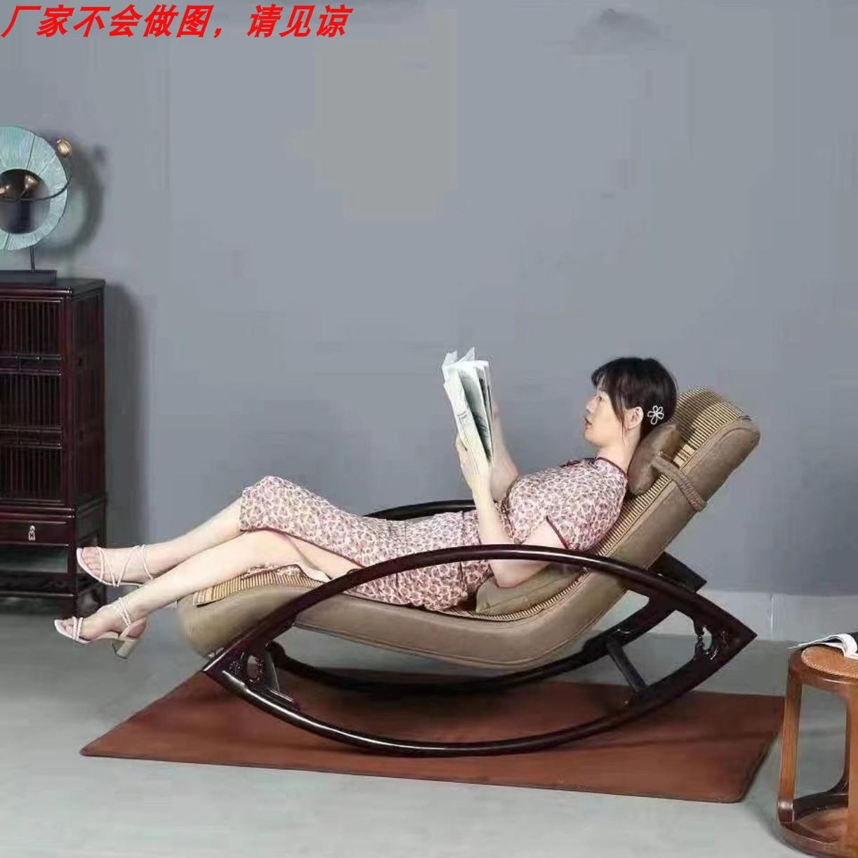 摇椅可躺可睡单人沙发椅图片