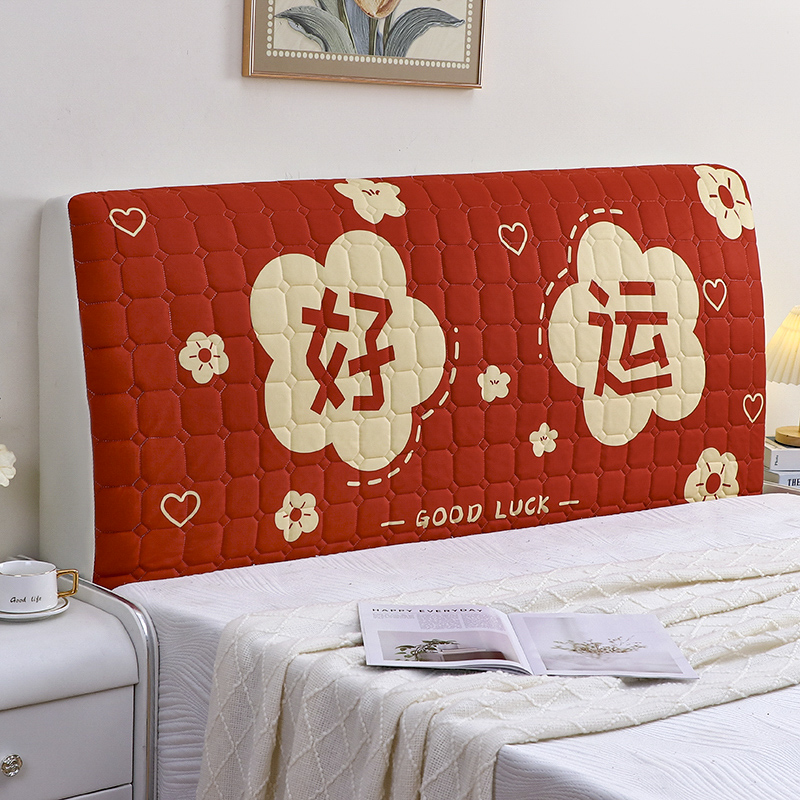 新款万能床头套罩加厚防撞保护罩卡通儿童床头罩软包遮丑床软靠垫