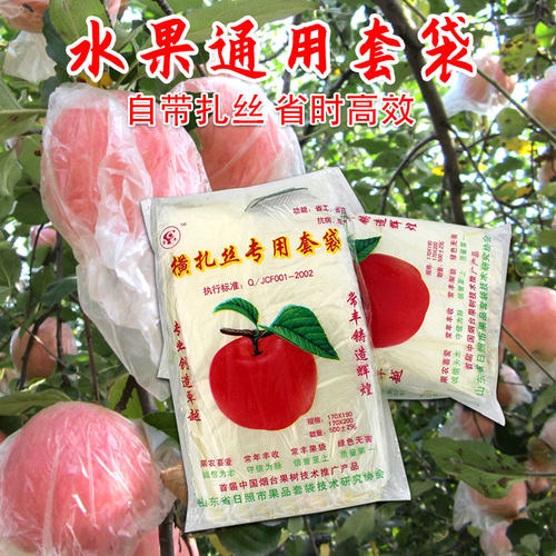 带扎丝苹果套袋塑料专用梨桃防水
