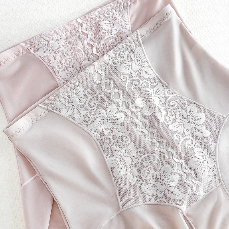 H型蕾丝点缀裸感冰丝透气速干