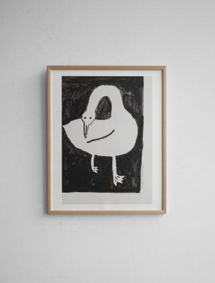 瑞典设计 大白鹅 艺术海报  客厅卧室餐厅 家居装饰画 咖啡厅画芯