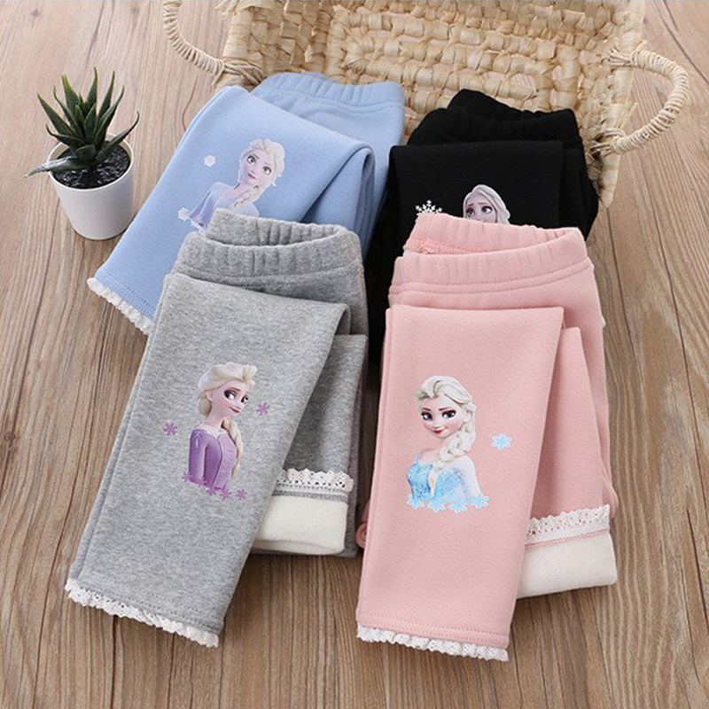 女童打底裤加绒厚款小孩爱沙公主裤子秋冬季儿童棉裤薄绒保暖外穿,童装/婴儿装/亲子装,裤子,淘宝优惠券,粉丝福利购,淘宝优惠卷