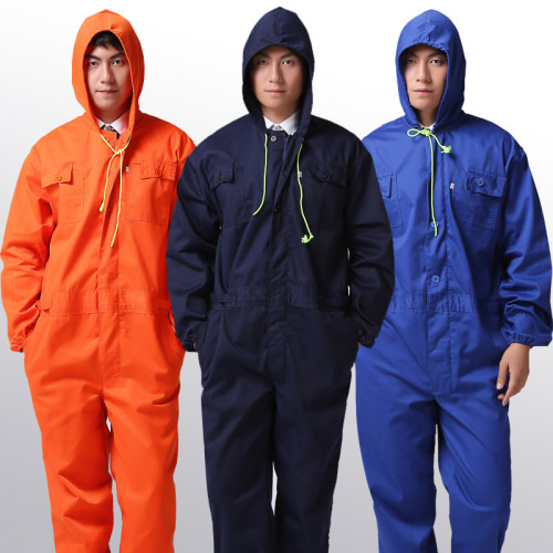 连体服连帽防护服汽修服
