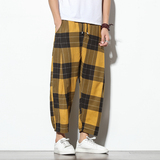 风夏季新款薄款透气棉麻休闲哈伦裤灯笼裤九分裤MK868-P40，男装休闲裤，四季星座220-1