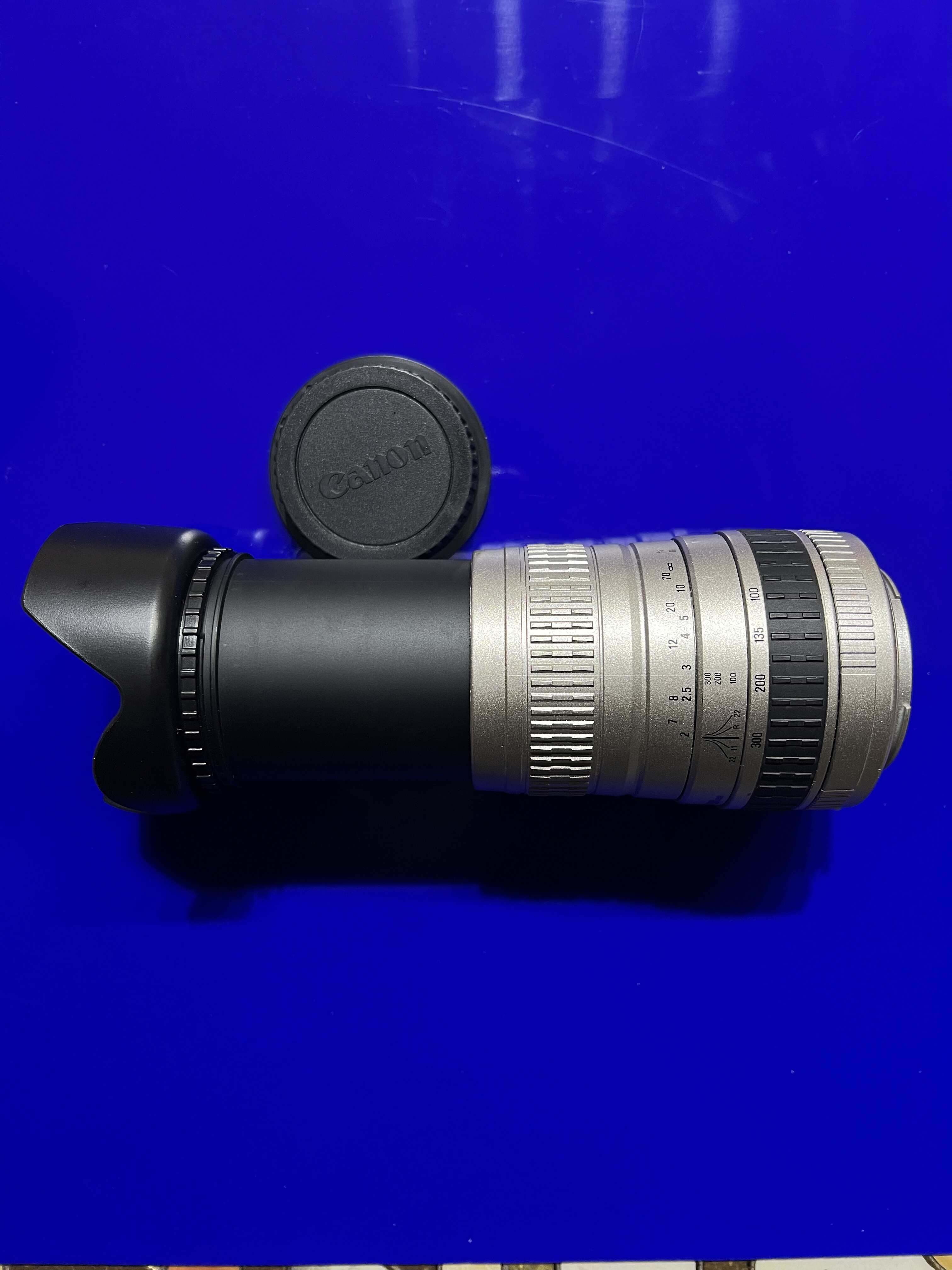 佳能EF 适马100-300mm/4.5-6.7长焦镜头 升级版银头 萤石镜片远摄