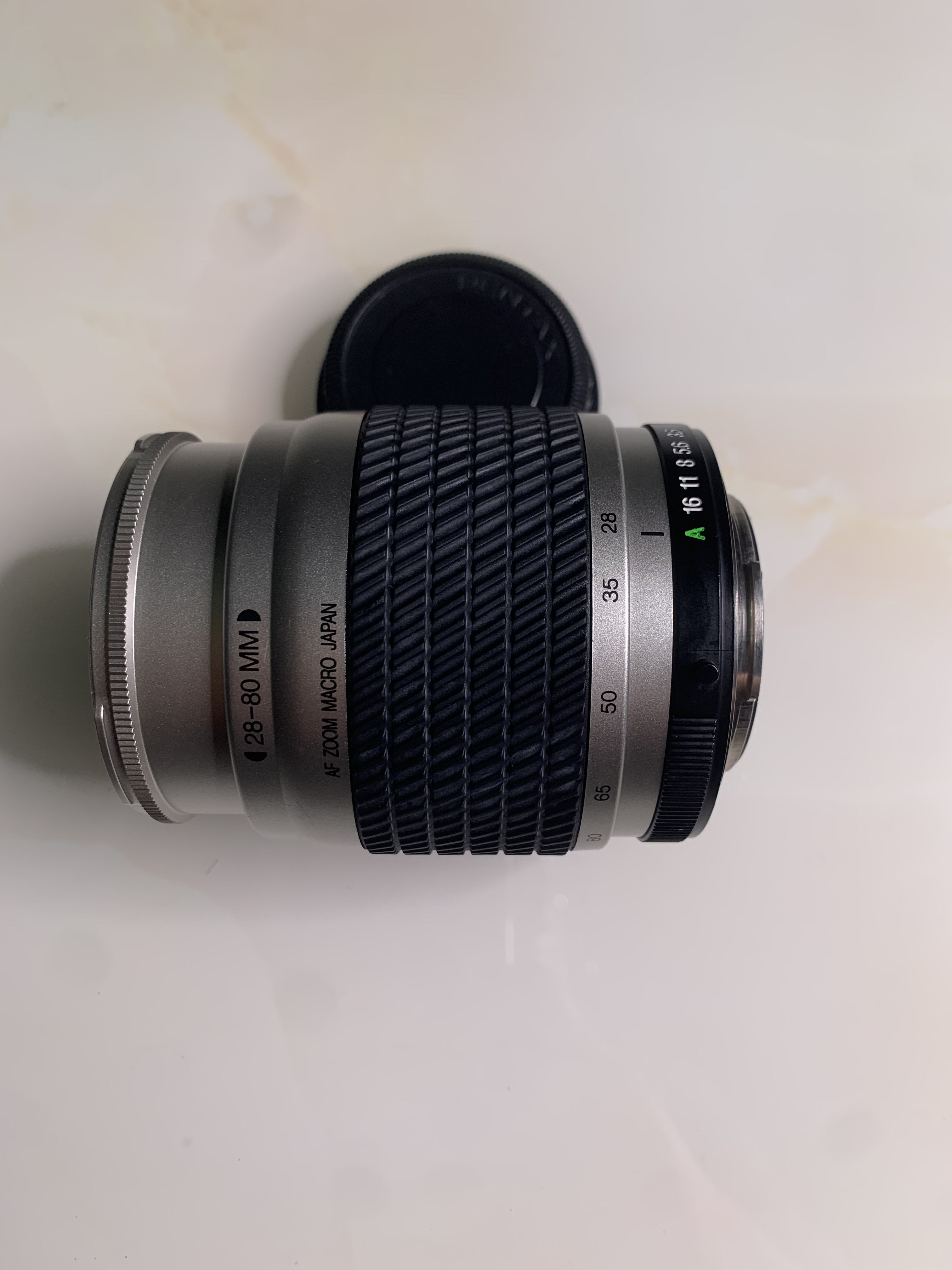 宾得PK口 图丽28-80mm/3.5-5.6广角自动镜头 经典银头成色新 微距