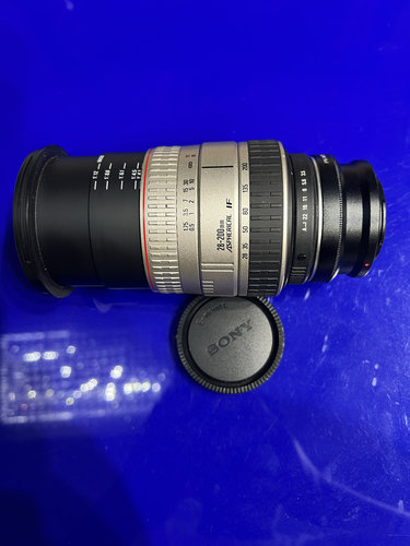 索尼E口a7NEX适马28-200mm/3.5-5.6广角长焦镜头一镜天下红圈银头