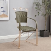 藤椅椅子靠背椅藤编成人家用办公椅阳台休闲椅电脑麻将椅室内凳子