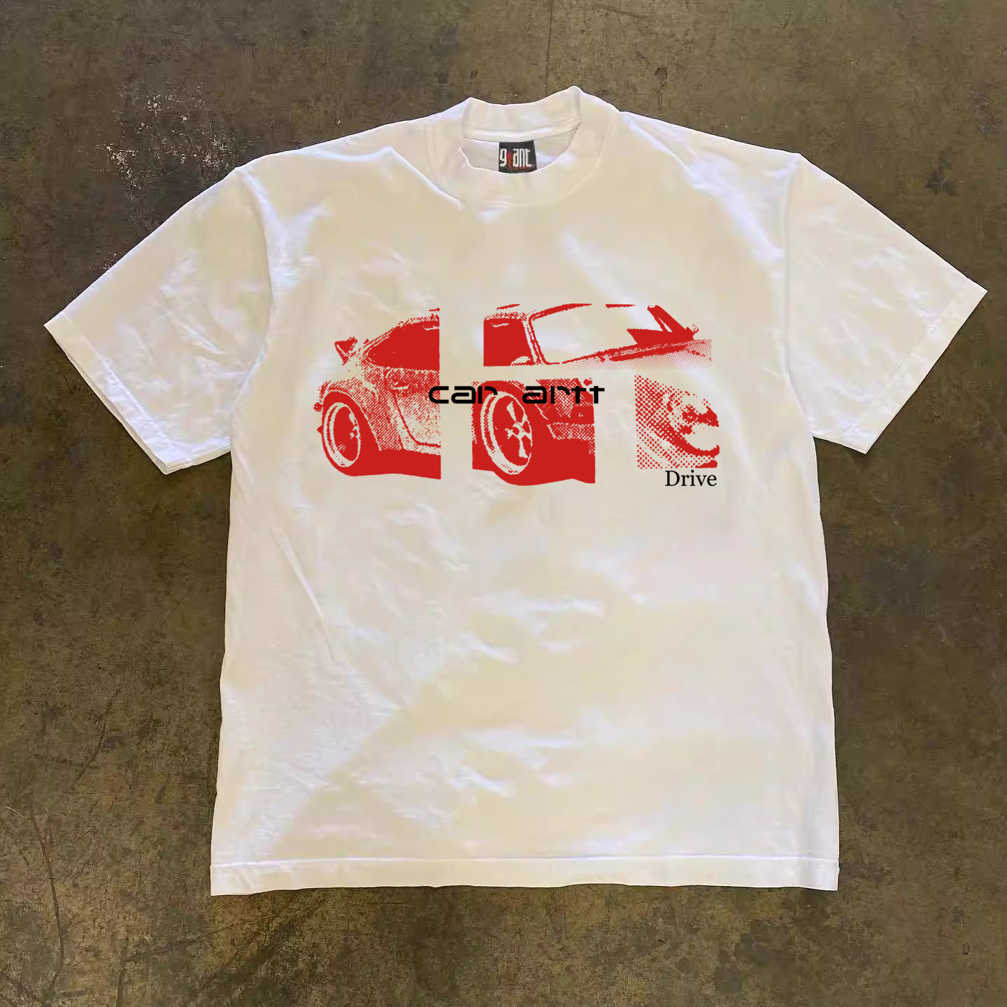 thumbnail for BuettiKer 260g Heavy Cotton American High Street Roadster 911 Printed Short Sleeve T-Shirt Men's and Women's Tops